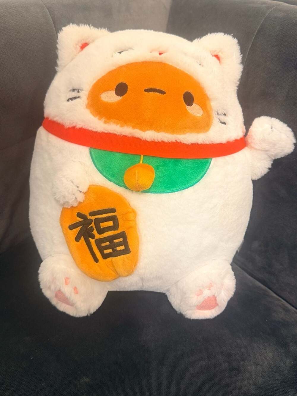 Smoko Lucky Cat Tayto Potato 12-Inch Plush